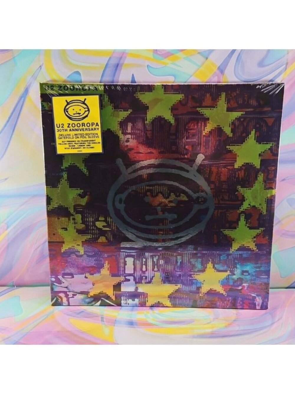 Zooropa (30th Anniversary Edition) by U2 (Record, 2023) Yellow Color, New Sealed